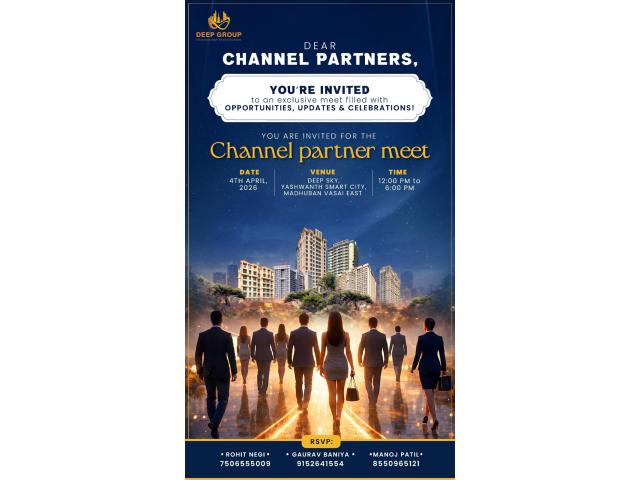 Join Deep Group’s Exclusive Channel Partner Meet at Vasai East!