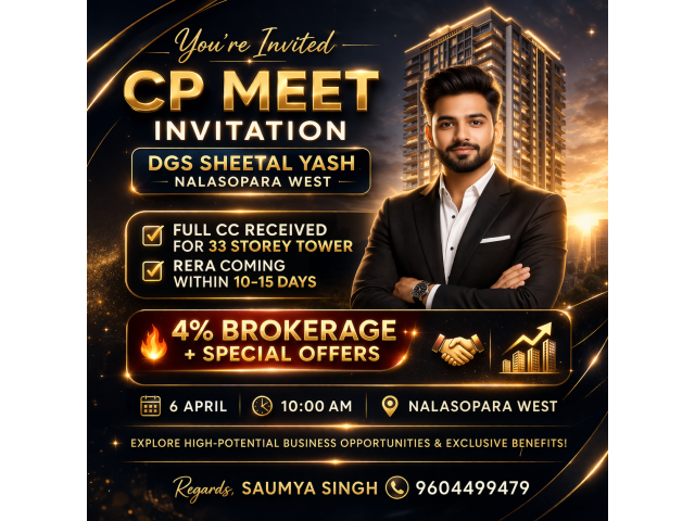 Exclusive CP Meet for DGS Sheetal Yash – Nalasopara West