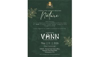 You are invited to our Channel Partner Meet for a new project VANN by DGS Group.